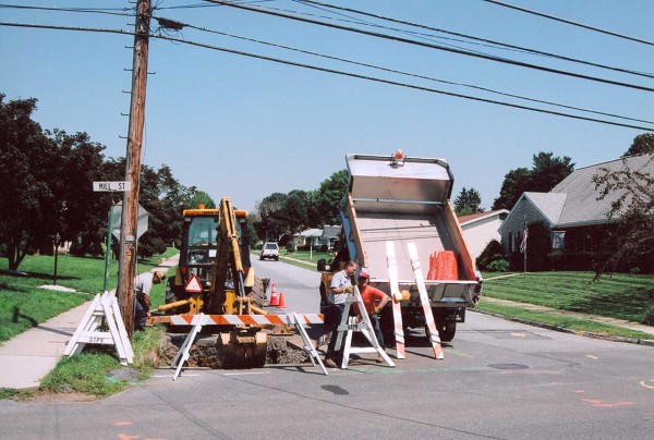 Road Construction, Derry Township